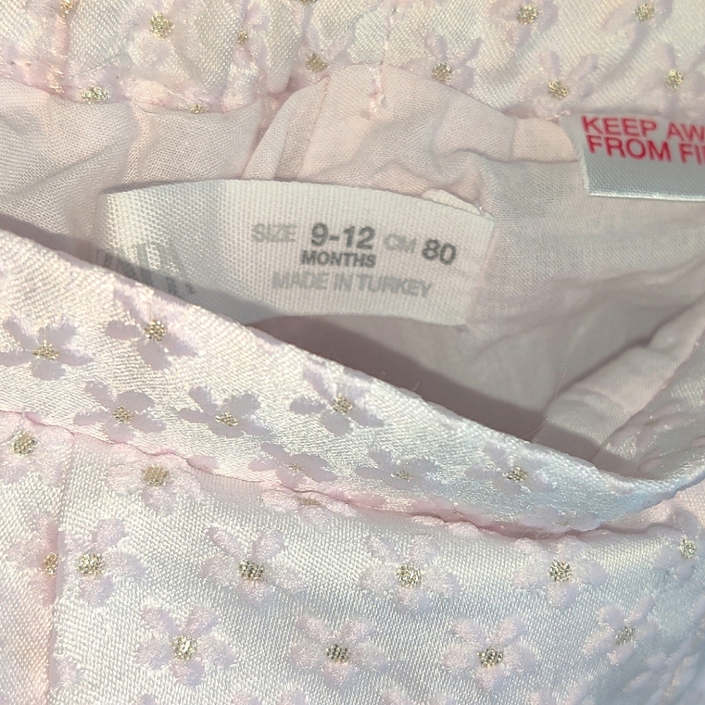 Zara Floral Jacquard Shorts - Picture 6 of 6